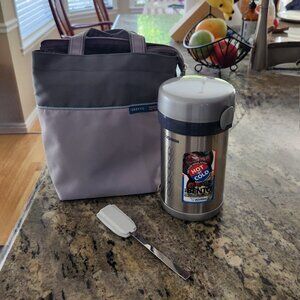 NWOT_Zojirushi Thermal Stainless Lunch Box BENTO Hot & Cold
